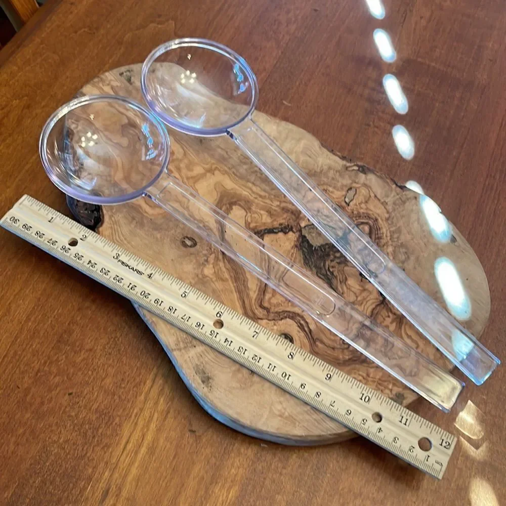 Dansk Acrylic Salad Server Set